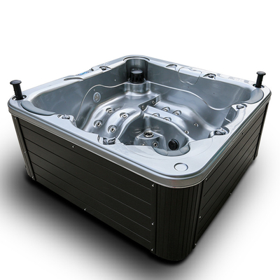 Baignoire carrée de taille de 5 de personnes d'hydrothérapie de massage baquets chauds de station thermale