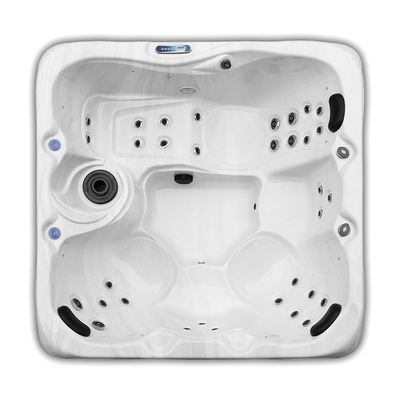 Baignoire acrylique de personne du jardin 5 de villa en dehors de baquet chaud de station thermale extérieure de tourbillon