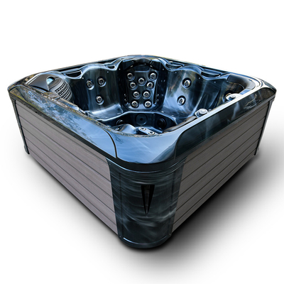 Piscine extérieure acrylique de station thermale de baignoire d'inground de baquet chaud de station thermale de famille de 6 personnes