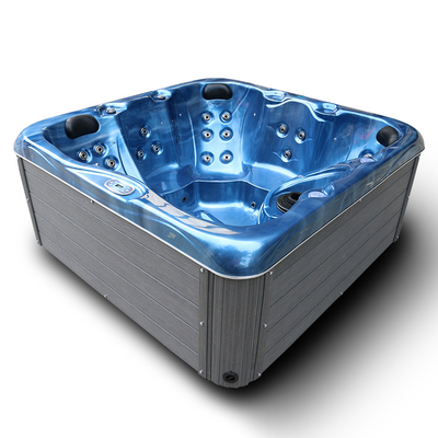 2.5HP*2speed Balboa contrôlé 5 personnes American Acrylique Spa à domicile bain à remous E-160S