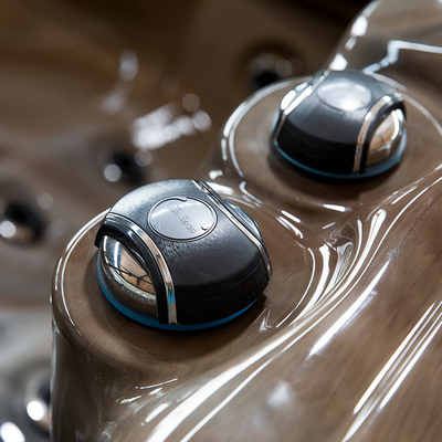 Les baquets chauds extérieurs acryliques aèrent la baignoire de stations thermales de massage de tourbillon de jets