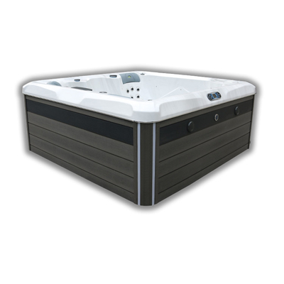 Baignoire hydraulique confortable extérieure de tourbillon de baquet chaud de station thermale de massage avec 5 sièges