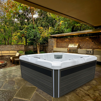 Baquet acrylique américain extérieur de station thermale de massage de M-360D avec la fonction de Jacuzzzi pour 5 personnes