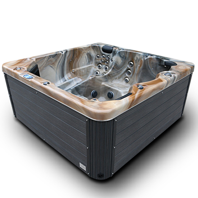 1800L 5 personnes bain à remous extérieur Jacuzzi Aristetch bain de spa acrylique