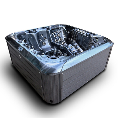 Massage acrylique Therapie bain à remous Spa Jacuzzi Bain pour la détente en plein air 5 personnes
