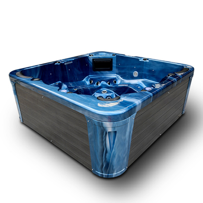 Baquet blanc de station thermale de tourbillon de baignoire de baquets chauds de perle de système de contrôle de Balboa pour 5 personnes
