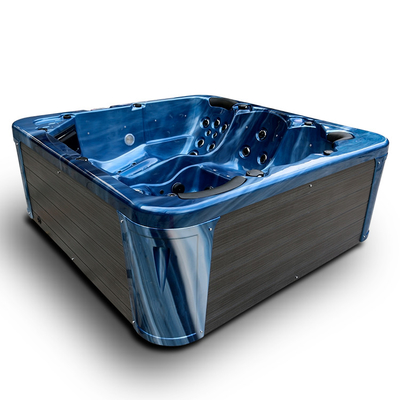 Baquet blanc de station thermale de tourbillon de baignoire de baquets chauds de perle de système de contrôle de Balboa pour 5 personnes