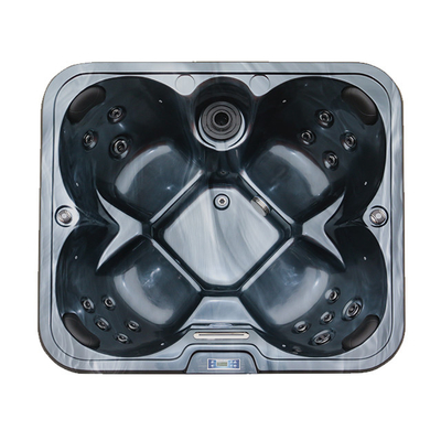 Baignoire extérieure de massage de baquets chauds de station thermale de tourbillon de jets d'air pour 4 personnes