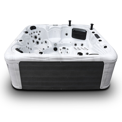 Baignoire acrylique de 6 de personnes d'extra large de station thermale tourbillons de baquet chaud avec 93 jets