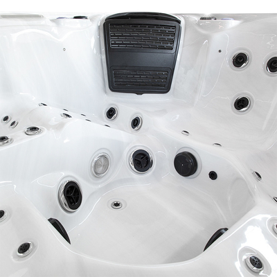 6 baquets chauds de tourbillon de personne de massage de station thermale hydraulique extérieure acrylique de baignoire