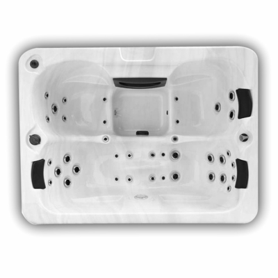 Piscine extérieure d'arrière-cour de baignoires de station thermale de tourbillon pour le baquet chaud de jacuzzi 3 personnes