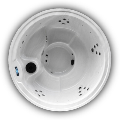 Baignoire acrylique de massage de baquets chauds de Shell Whirlpool Spa Outdoor Spa de la CE