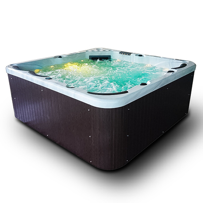 Pearl White 6 baquets de station thermale de Hydropool de station thermale de baignoire de massage de ménage de sièges grands
