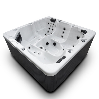 Baquet chaud de style d'air de jets de tourbillon de massage américain de baignoire avec la cascade