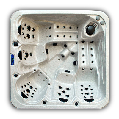 Baquet de luxe de station thermale de baquet chaud de massage de système de filtre d'écoulement de mousse à haute densité de 5 personnes