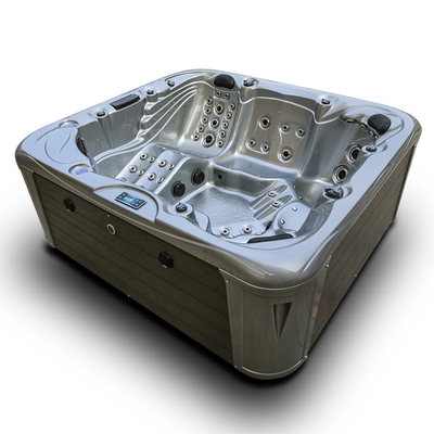 Baquet extérieur acrylique de station thermale de massage de tourbillon de baignoire pour 6 personnes