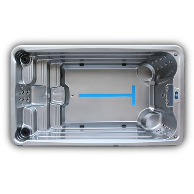 Piscine extérieure acrylique de station thermale de bain avec la technologie du sans fil de Bluetooth et le système de son sans fil