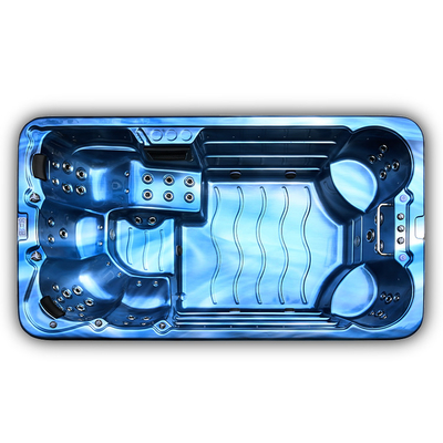 Piscine extérieure acrylique de station thermale de bain avec la technologie du sans fil de Bluetooth et le système de son sans fil