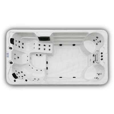 Piscine extérieure acrylique de station thermale de bain avec la technologie du sans fil de Bluetooth et le système de son sans fil
