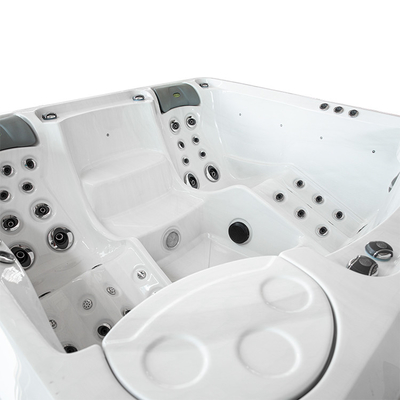 Baquet extérieur de station thermale de jardin de 4 de personne de tourbillon de massage baquets chauds de baignoire