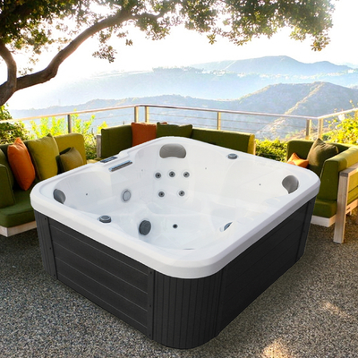 Baignoire libre extérieure acrylique moderne de massage de station thermale de tourbillon