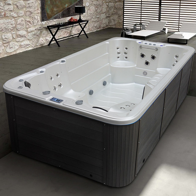 Piscine extérieure acrylique de station thermale de bain avec la technologie du sans fil de Bluetooth et le système de son sans fil