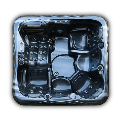 Baquet hydraulique de station thermale de Sapphire Whirlpool Hot Tub Outdoor pour 5 personnes