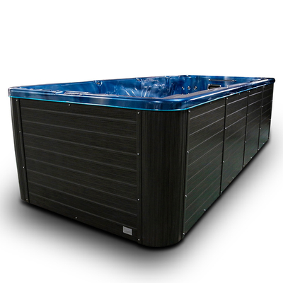 Tourbillon extérieur de bain de personne rectangulaire acrylique de luxe de la station thermale 10