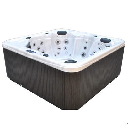 Baquets chauds de station thermale acrylique de baignoire de massage de personne de la villa 6 avec l'ozonateur