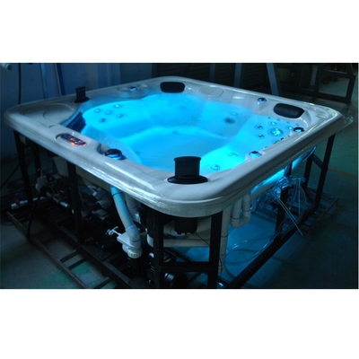 Baquets chauds de station thermale acrylique de baignoire de massage de personne de la villa 6 avec l'ozonateur