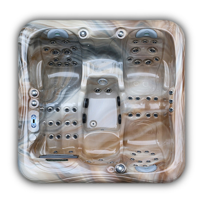 Le baquet chaud de massage de station thermale acrylique de Bath avec des jets d'air massent pour 5 personnes