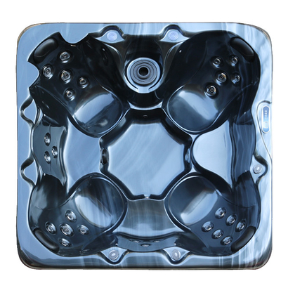 La fonction multi a mené la station thermale extérieure acrylique légère de baquet chaud de massage de station thermale pour 7 personnes
