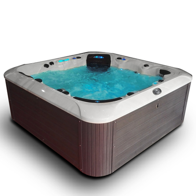 Baquet acrylique extérieur de station thermale de massage de tourbillon de baquet chaud d'hôtel de 6 personnes