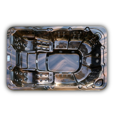 L'acrylique Shell Copper des Etats-Unis 6-10 bébés nagent en dehors de la station thermale de bain de piscine