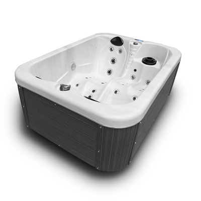 Baquet chaud de nouvelle de style station thermale extérieure de tourbillons avec le salon réversible