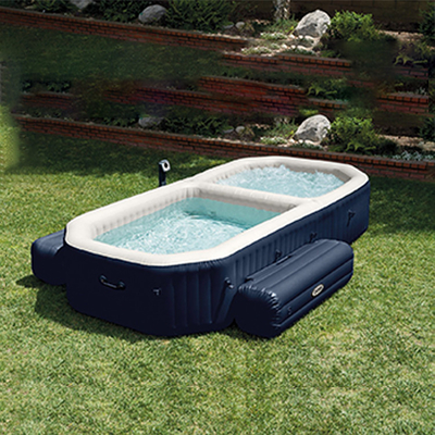 Baquet chaud gonflable libre de baignoire gonflable adulte de station thermale de 6 personnes