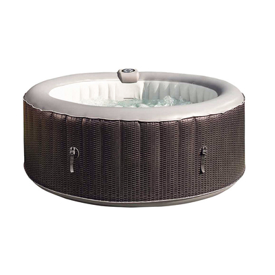 Station thermale extérieure de baquet chaud de baignoire gonflable de station thermale de 4 personnes gonflable