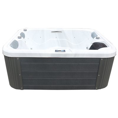 Baquet chaud de massage extérieur acrylique de tourbillon avec la lumière sous-marine de LED