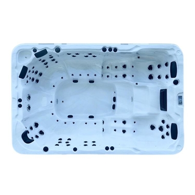 Piscine sans fin de 8 sièges de Balboa de tourbillon de bain de massage extérieur acrylique de luxe de station thermale