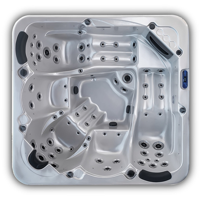 Baignoire extérieure de tourbillon de jets de massage du baquet 124 de Lux Large Size Spa Hot