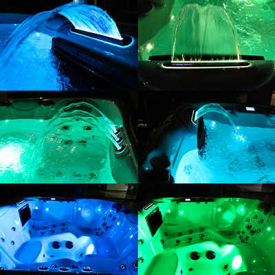 baignoire acrylique de massage de tourbillon de personnes du baquet chaud 4 de 2m pour extérieur