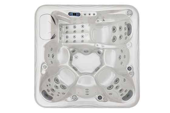 Massage pour 6 personnes baignoires acryliques Spa en plein air Whirlpool