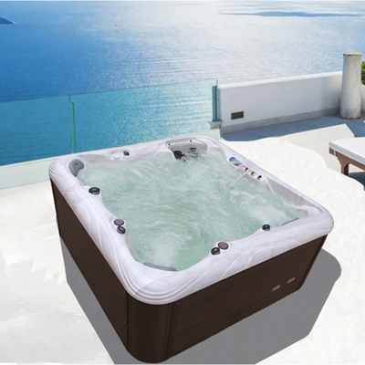 Spacieux bain à remous pour 6 personnes Whirlpool Hydro Massage pour une relaxation ultime