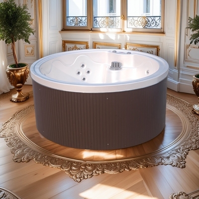 Une baignoire thermale acrylique portable un jacuzzi hydrothérapeutique une baignoire thermale avec chauffage