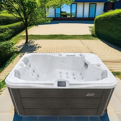 Bonne qualité baignoire extérieure en acrylique piscine thermale hydrothermale