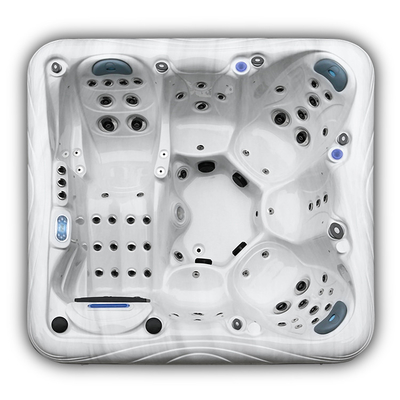 La baignoire de massage acrylique américaine la plus durable pour la détente et le plaisir en plein air