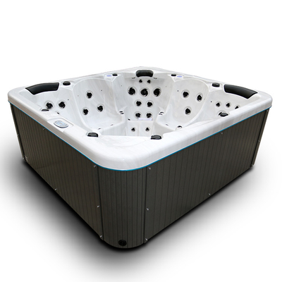 Baignoire extérieure de tourbillon de jets de massage du baquet 124 de Lux Large Size Spa Hot